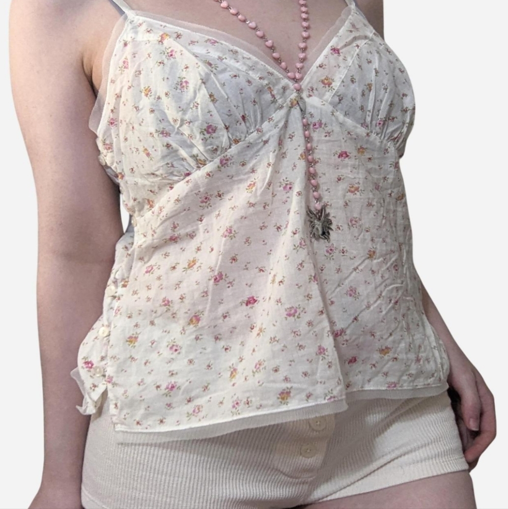 Floral Lace Camisole Top